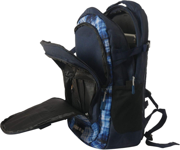 Bestway Rucksack Evolution Air Schulrucksack Laptop-Fach Sportrucksack Freizeitrucksack 26 Liter Gra
