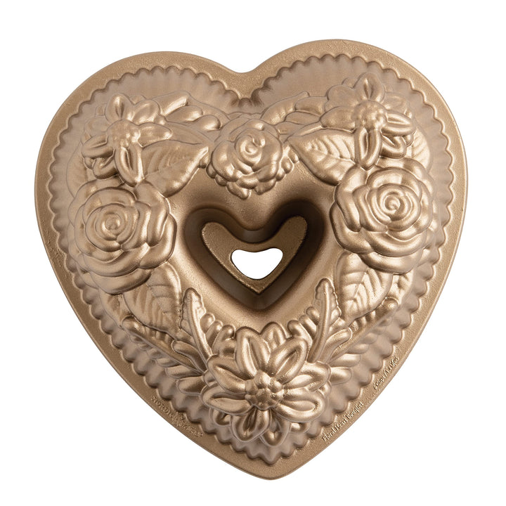 Nordic Ware Blumen-Herz-Gugelschreiber