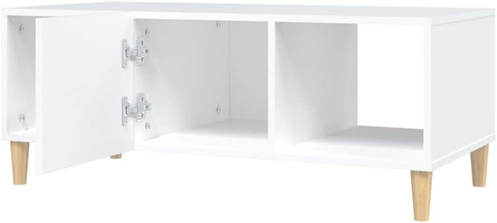 FIRBNUS Wohnzimmertisch Modern 102x50x40 cm Tisch Wohnzimmer Couchtisch Beistelltisch Stilvollen Kle