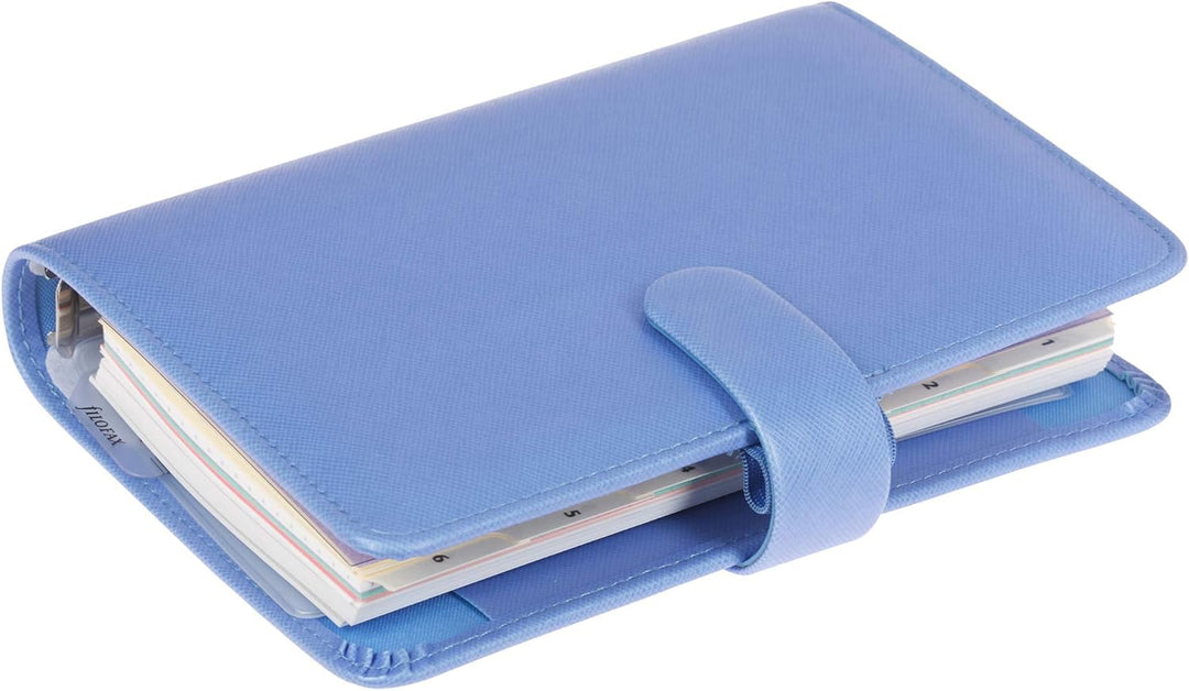 Filofax 22588 Terminplaner, Personal Saffiano Vista, blau, blau