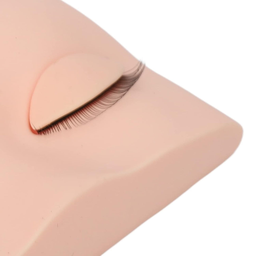 Übungs-Schaufensterpuppenkopf für falsche Wimpernverlängerung, Make-up-Trainingskopf, Modell, leicht