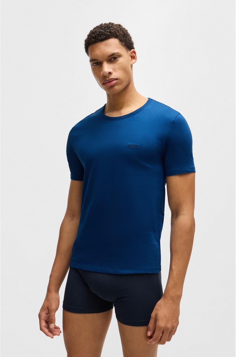 BOSS Herren R-Neck T-Shirt, 3er Pack, Open Miscellaneous987