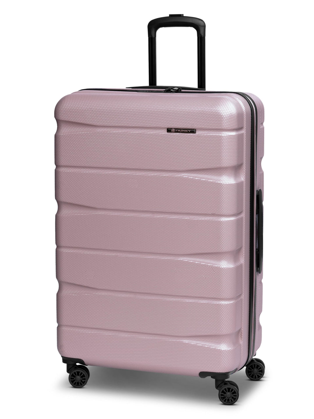 Franky Munich 4.0 Koffer gross | Hartschalen Trolley mit 4 Rollen, Kreuzpackgurt, arretierbarer Grif