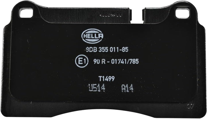 HELLA PAGID 8DB 355 011-851 Bremsbelagsatz - T1499 - Dicke/Stärke: 17.3mm - Bremssystem: Brembo - fü