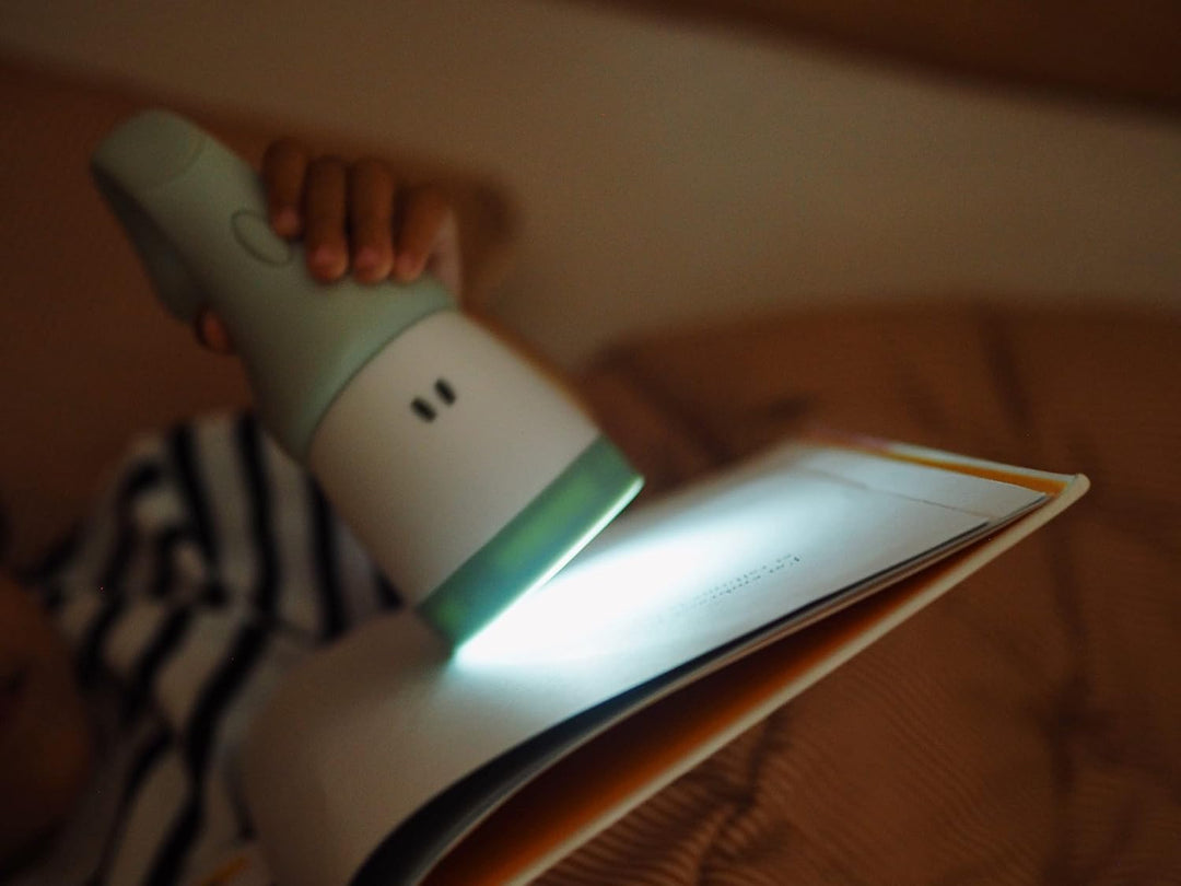 BÉABA, Nachtlicht für Kinder/Babys, tragbar, kabellos, skalierbar in Taschenlampe, weiches Licht, er