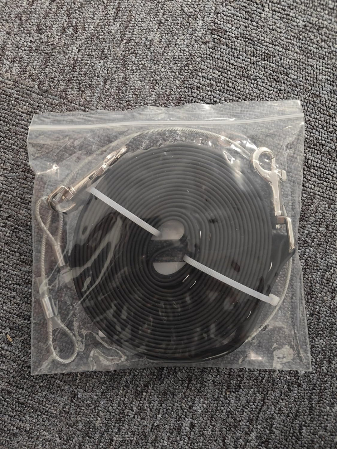 Wasserdicht Schleppleine für Hunde,mit Chew Proof Tie-Out Leinen,Wasserdicht Trainingsleine für Hund