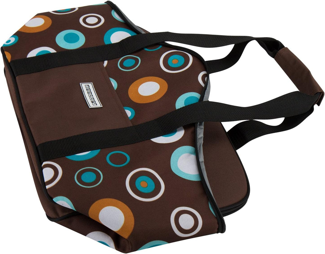 anndora Kühltasche 20 Liter - Farbwahl braun hellblau, braun hellblau
