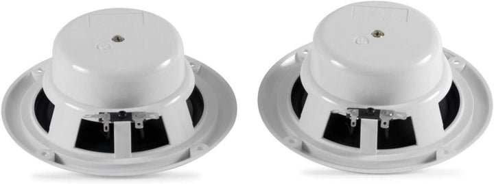 wellenshop Nuova Rade Lautsprecher für Boot 1 Paar 2 Stück 80W oder 100W Einbau Wasserdicht Weiss Bo