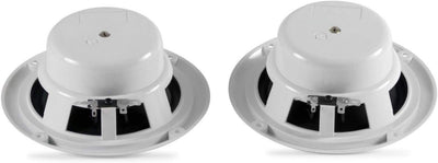 wellenshop Nuova Rade Lautsprecher für Boot 1 Paar 2 Stück 80W oder 100W Einbau Wasserdicht Weiss Bo