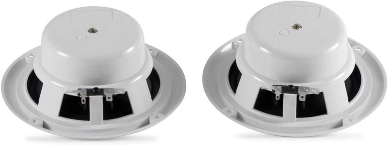 wellenshop Nuova Rade Lautsprecher für Boot 1 Paar 2 Stück 80W oder 100W Einbau Wasserdicht Weiss Bo