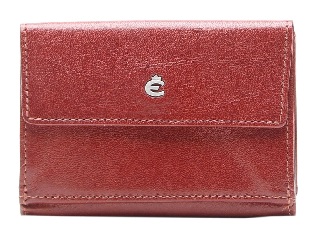 Esquire Toscana Geldbörse II Leder 9 cm Braun, Braun