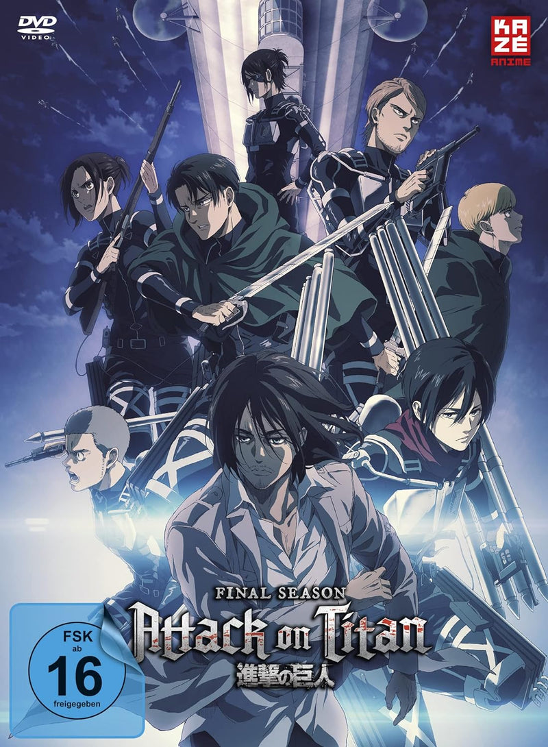 Attack on Titan Final Season - Staffel 4 - Vol.1 - [DVD] mit Sammelschuber, DVD
