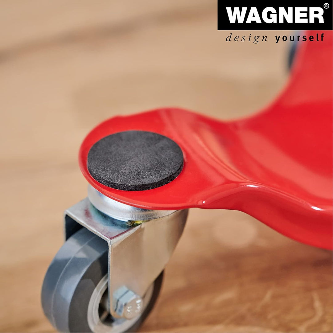 WAGNER Transporthilfe MM 1196 I 25 x 25 x 7,5 cm - Tragkraft 100 kg - ideal für sperrige Lasten &amp; Um