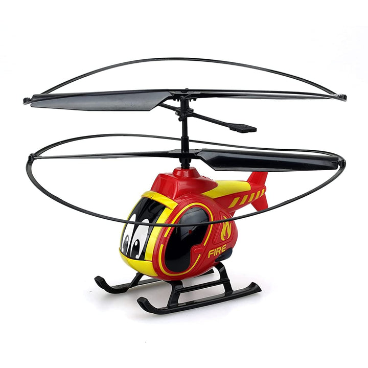 TOOKO 84703 MEIN ERSTER FEUERWEHRHUBSCHRAUBER by Silverlit, ferngesteuerter Hubschrauber, einfache S