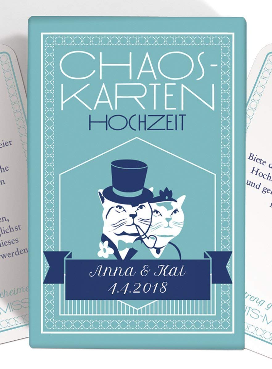 Hochzeitsspiel – Das Original – PERSONALISIERT (Auf Wunsch auch Farbe)