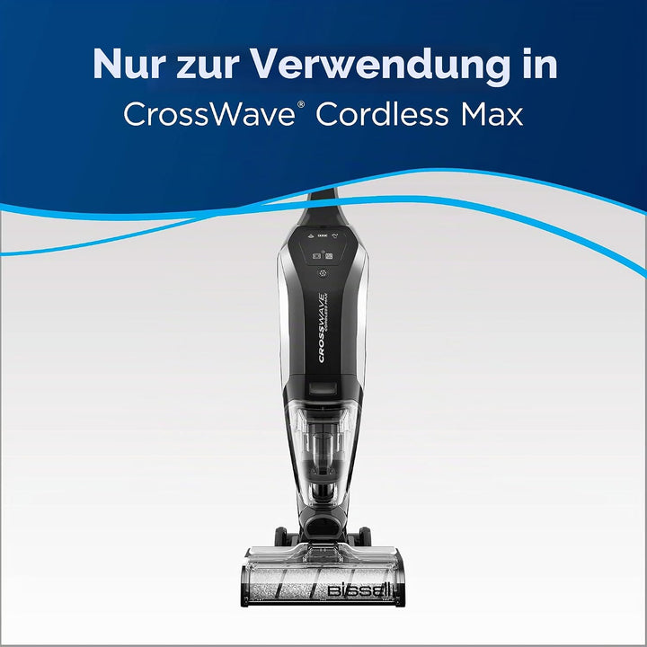 Bissell 2785 Crosswave Bürstenrolle für Holzböden, schnurlos, Originalteil, Mikrofaser-Holz, grau