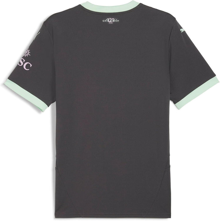 PUMA Herren AC Milan ftblCULTURE T-Shirt ┃Kurzarm-Fussballtrikot Herren XS Grau, Grün., XS Grau, Grü