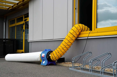 Axiallüfter Axialgebläse Turbo-Ventilator Staubabsaugung S3500