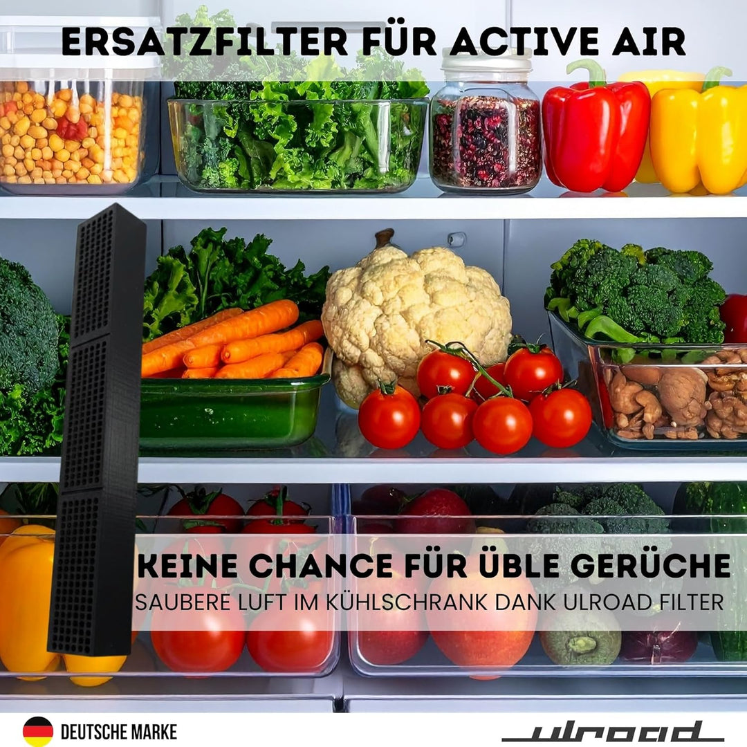 Kohlefilter Aktivkohlefilter Filter passend für Miele Active AirClean 7236280 Kühlschrank Air Clean