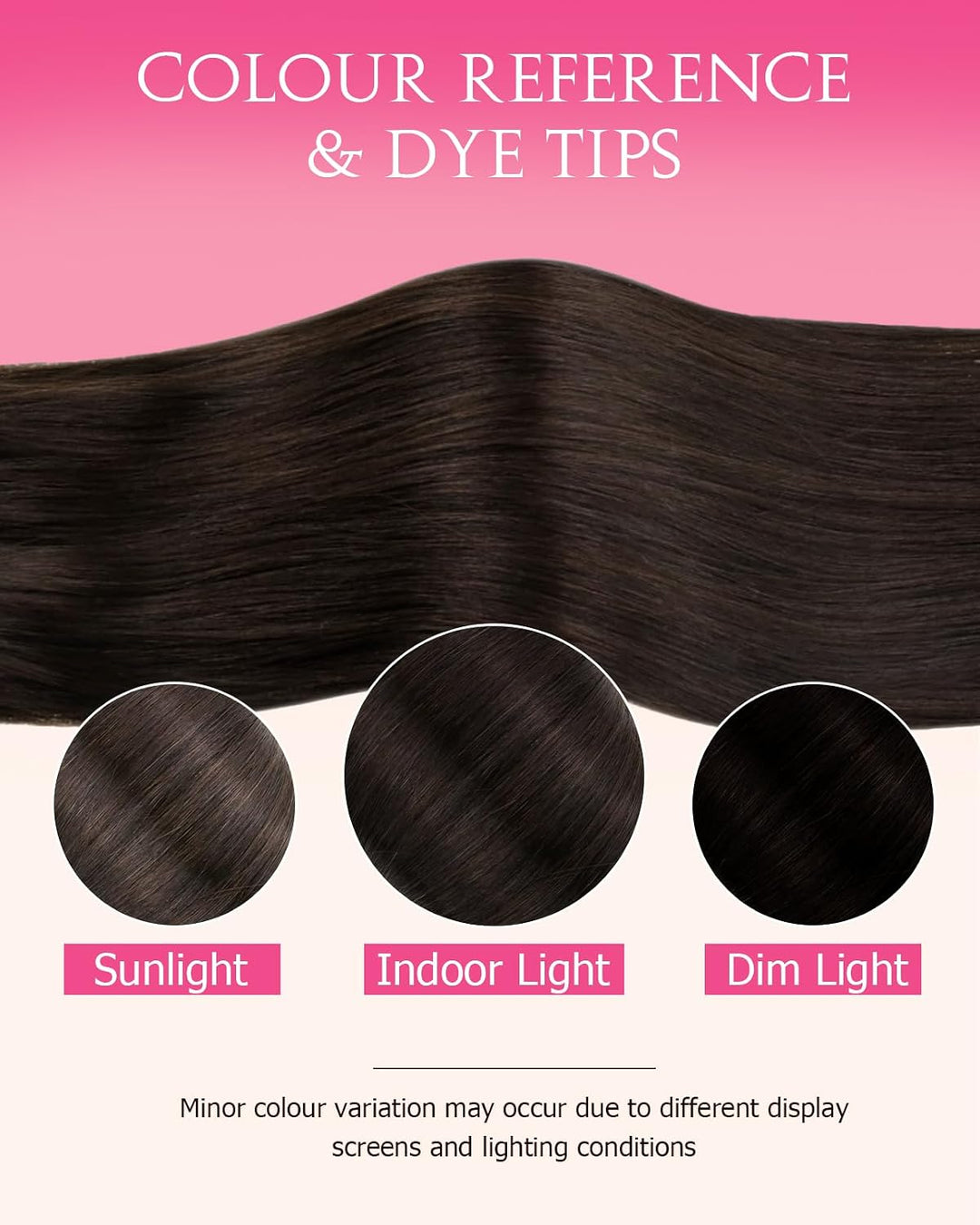 Hetto Microring Echthaar Extensions Dunkelstes Braun Echthaar Micro Ring Extensions Remy Microring E