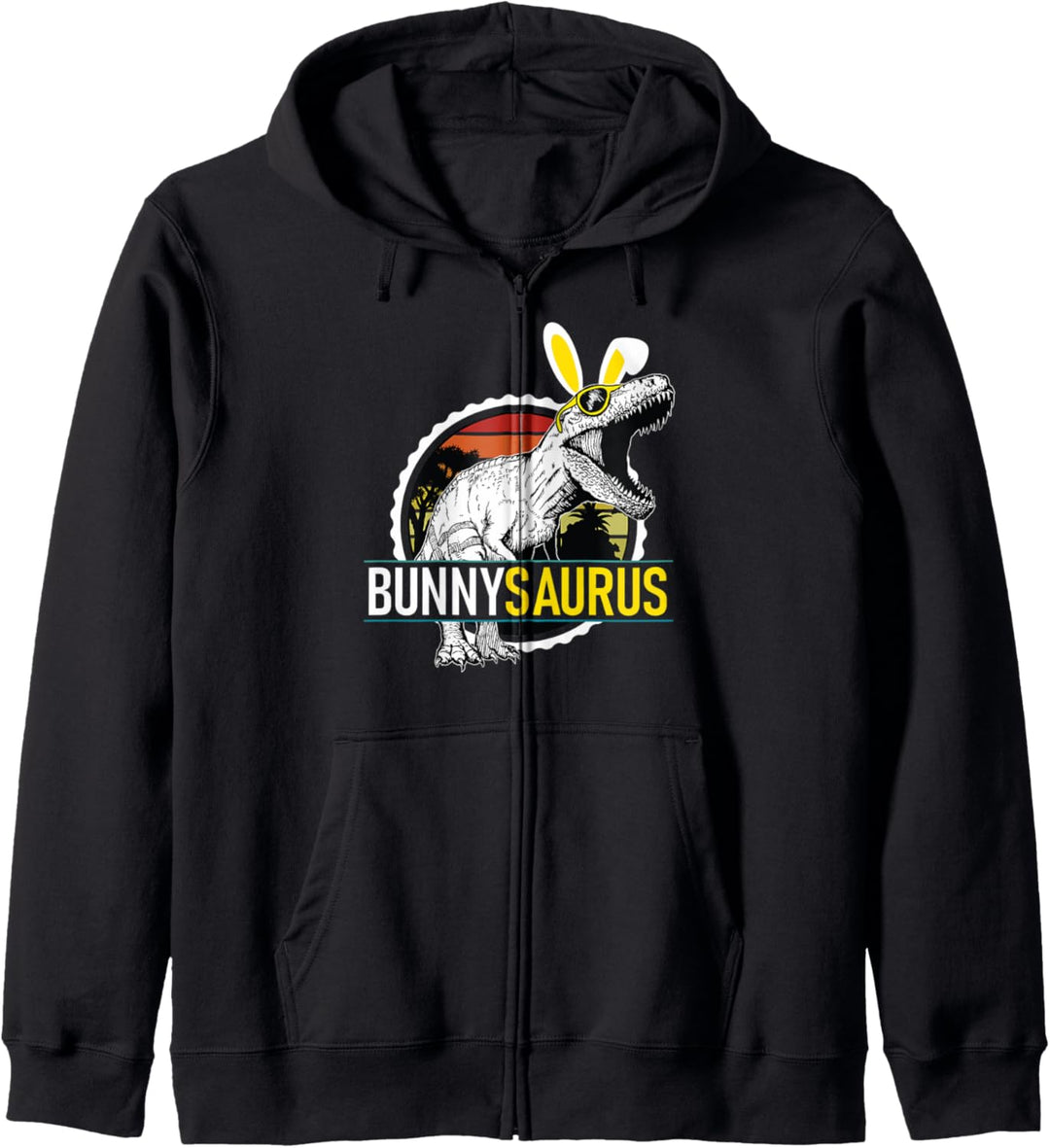 BunnySaurus T Rex Funny Easter Gift Bunny Ears Dinosaur Kapuzenjacke
