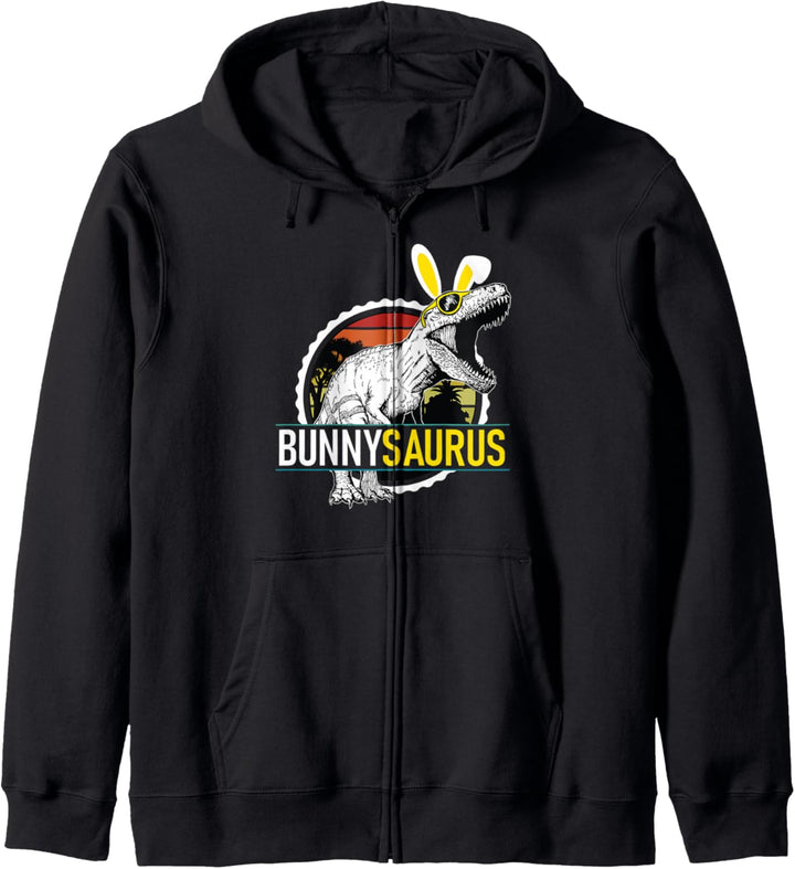 BunnySaurus T Rex Funny Easter Gift Bunny Ears Dinosaur Kapuzenjacke