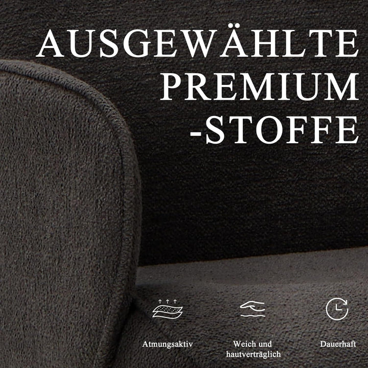 COLAMY High Back Shell-förmigen Bürostuhl, Moderne ergonomische Home Computer Schreibtischstuhl mit