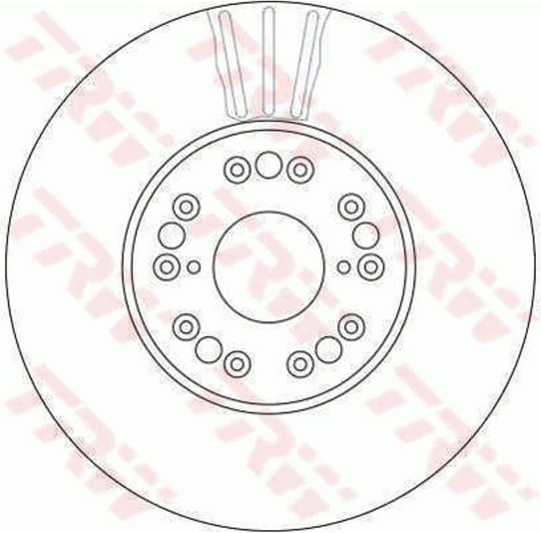 TRW Automotive AfterMarket DF4182S Bremsscheibe