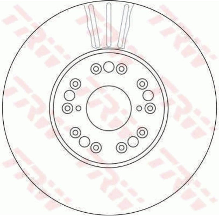 TRW Automotive AfterMarket DF4182S Bremsscheibe