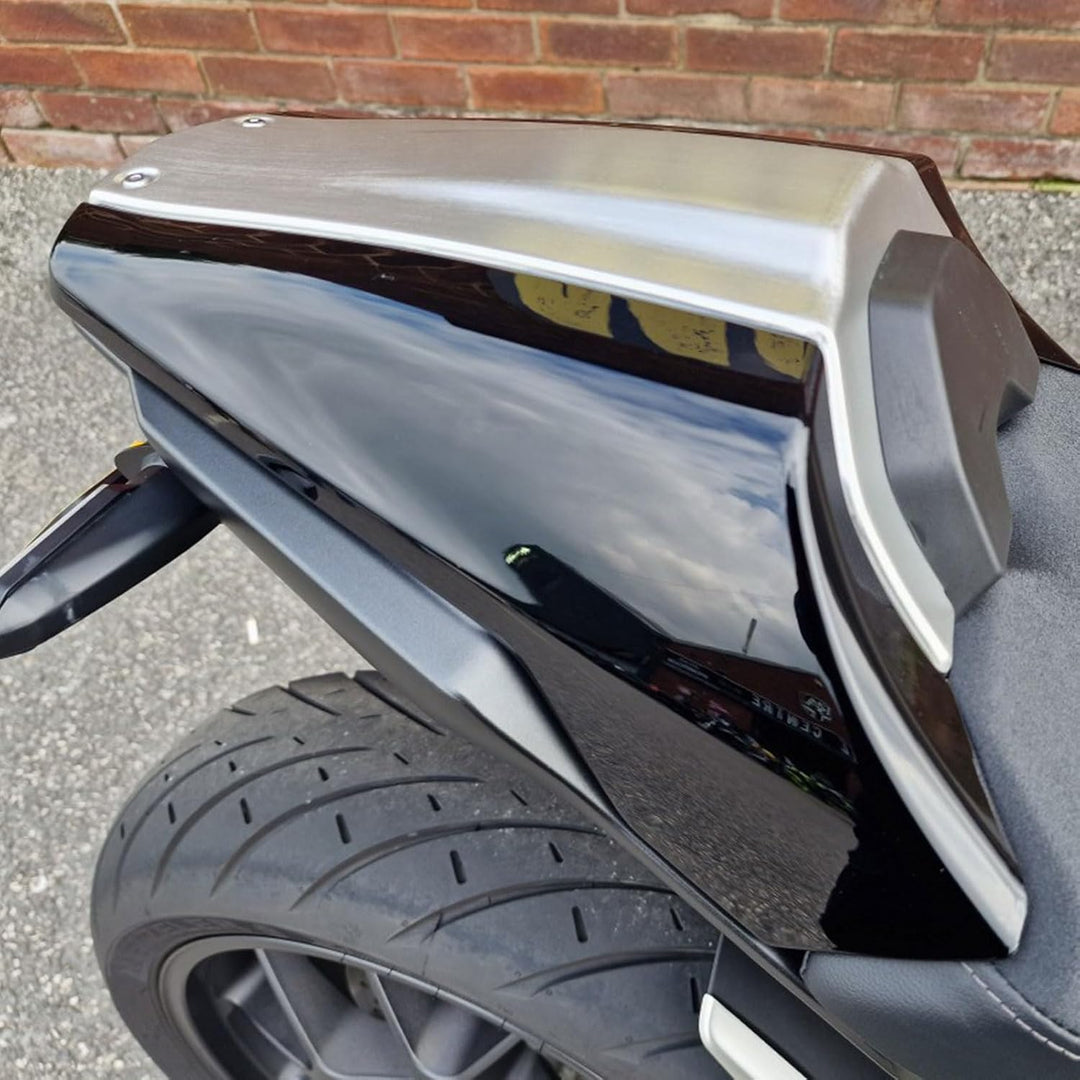 Midimttop Motorrad Hinterer Beifahrer Sozius Sitz bezug Heck verkleidung Verkleidung Kompatibel mit