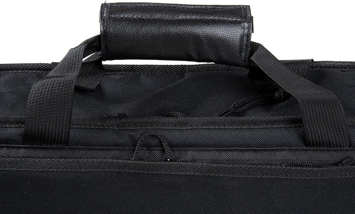 Keyboard Gig Bag Basic, 108x45x18 cm, mit Notentasche, schwarz, reiss- und wasserfest 108 x 45 x 18
