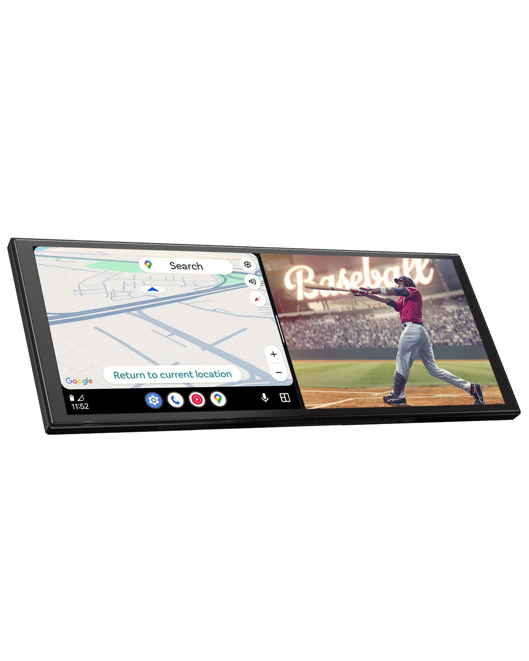 Ottocast Ottoscreen AI, 11,4 Zoll Carplay Display kompatibel mit Netflix/YouTube, Carplay Android Au