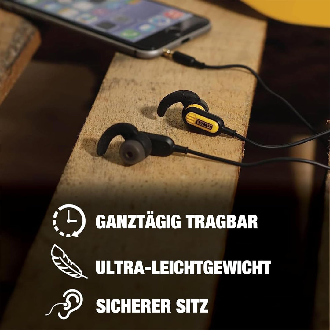DEWALT Jobsite Earphones