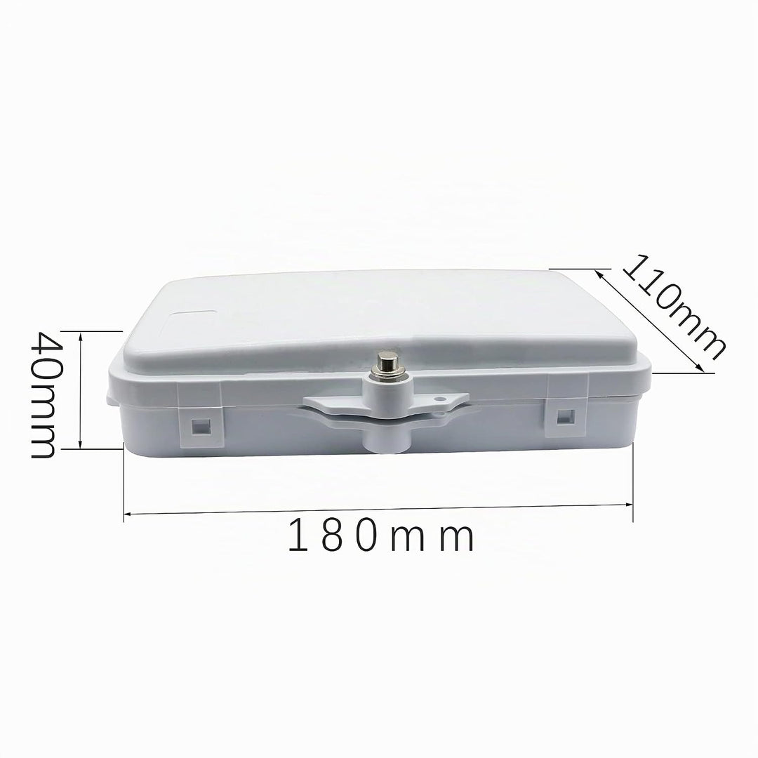 6-Core-FTTH Glasfaser Verteilerbox, 6-Port-Glasfaser-Verteilerbox-Splitterbox, für SC, FC, E2000-Ada