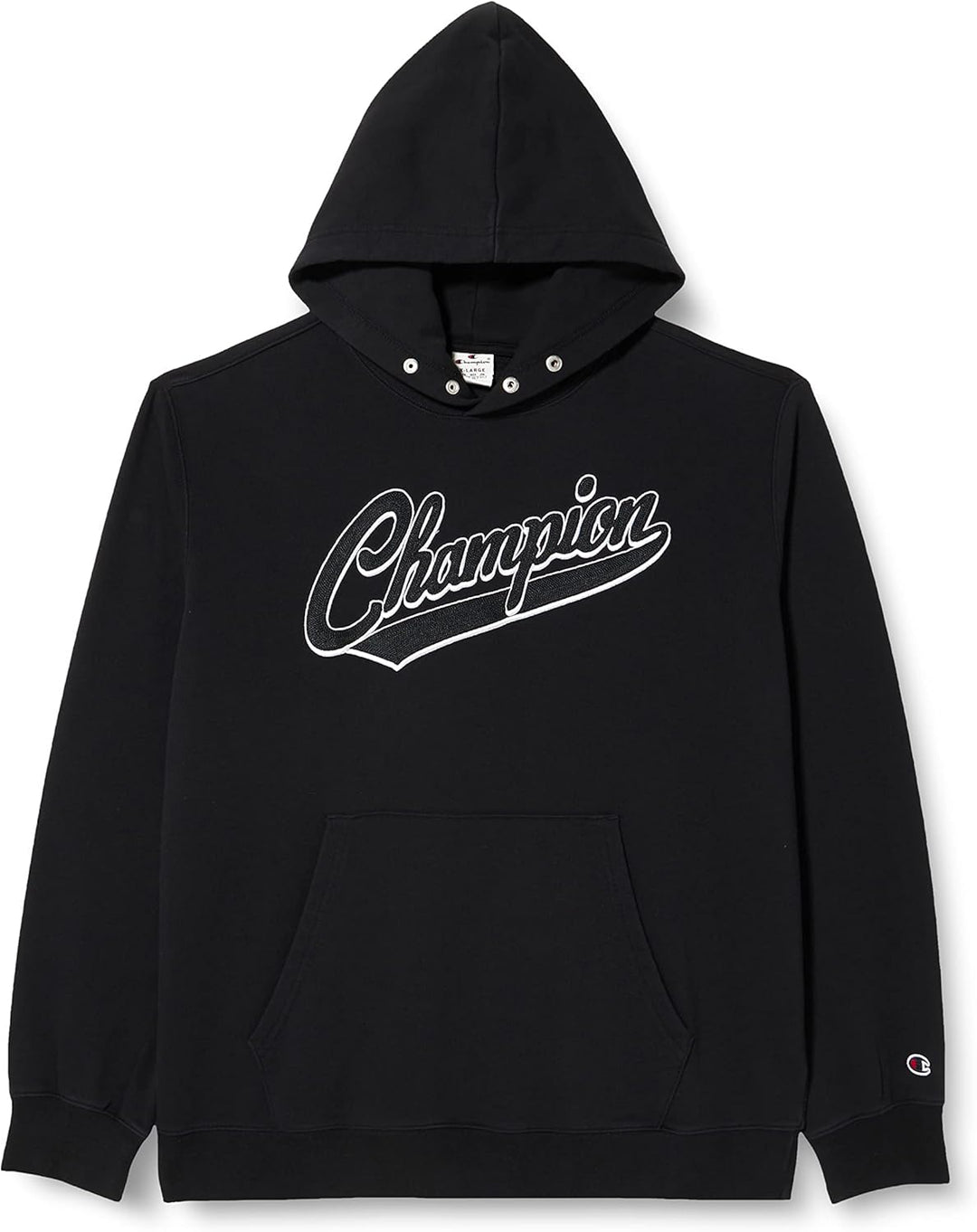 Champion Herren Kapuzenpullover S Schwarz, S Schwarz