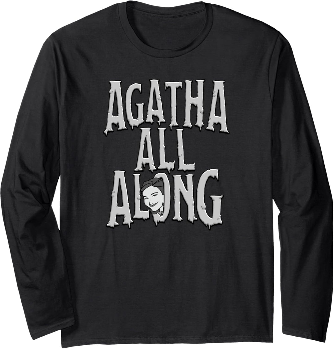 Marvel WandaVision Agnes Agatha All Along Langarmshirt