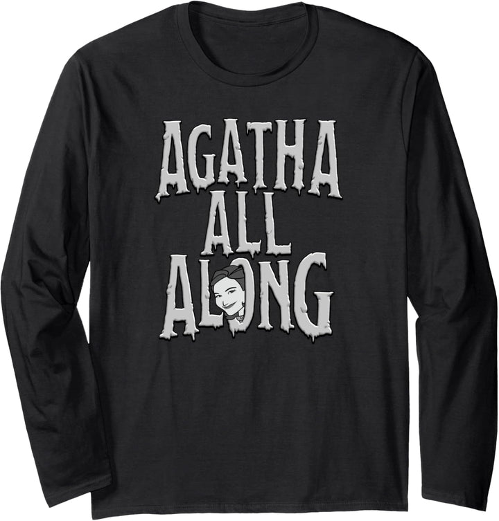 Marvel WandaVision Agnes Agatha All Along Langarmshirt