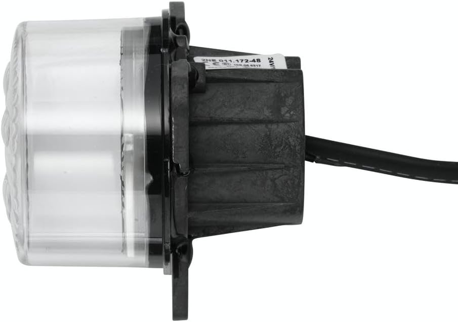 HELLA - Nebelschlussleuchte - LED - 24V - Anbau - Lichtscheibenfarbe: glasklar - Kabel: 500mm - Stec