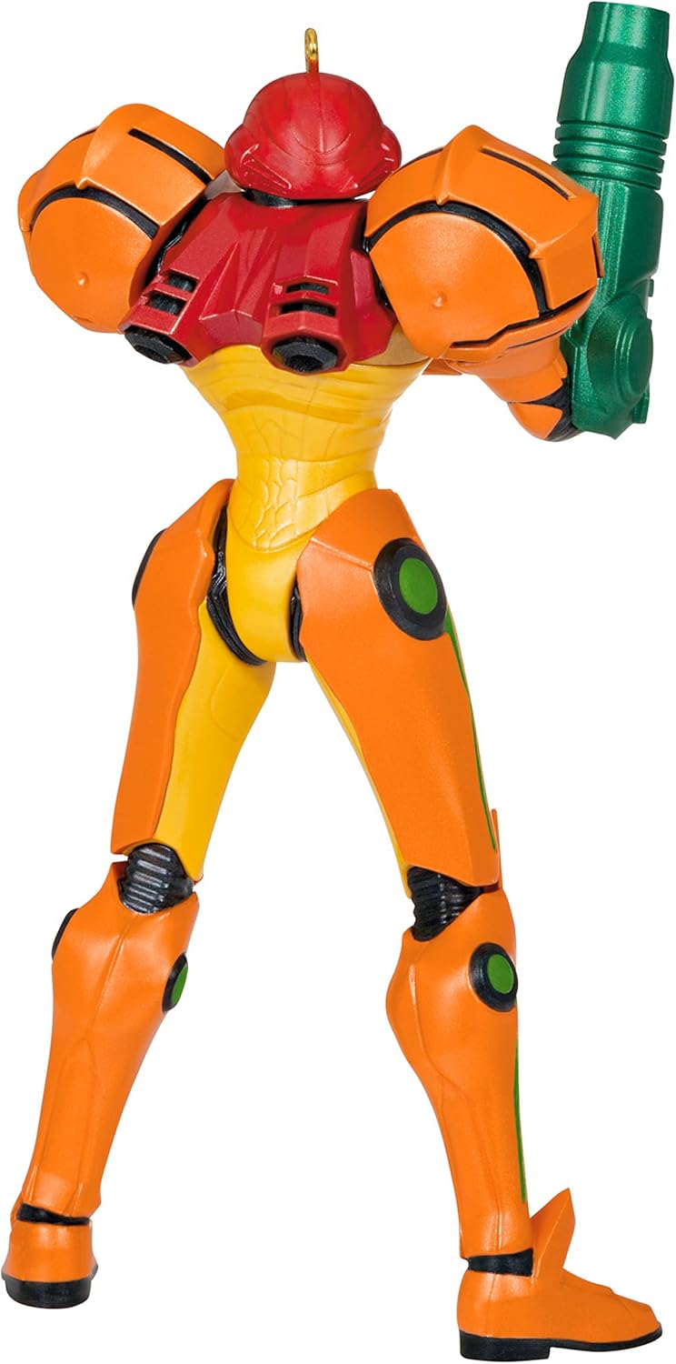 Hallmark Keepsake Weihnachtsdekoration 2023, Nintendo Metroid Samus Ornament, Geschenke für Gamer, M