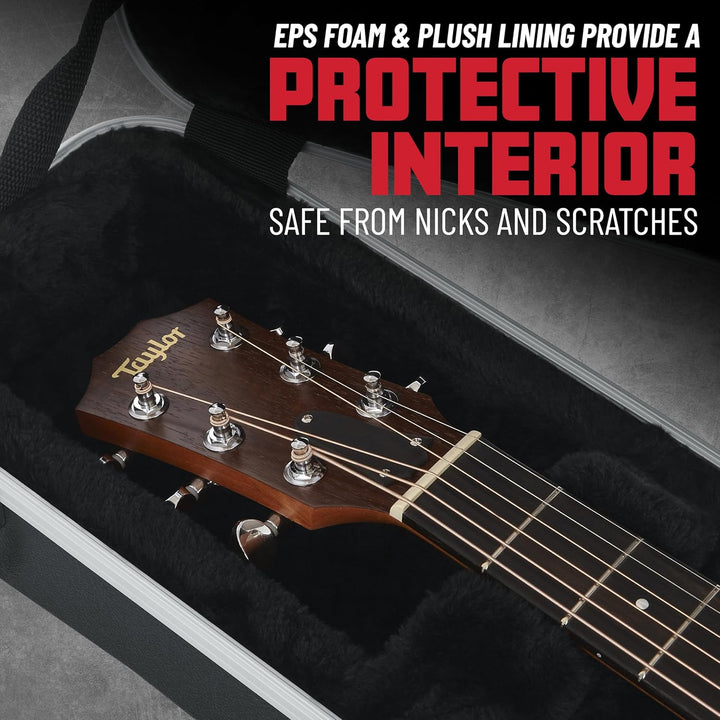GATOR-Koffer ABS deluxe für Gitarre Typ Taylor GS mini Taylor GS Mini-Typ, Taylor GS Mini-Typ