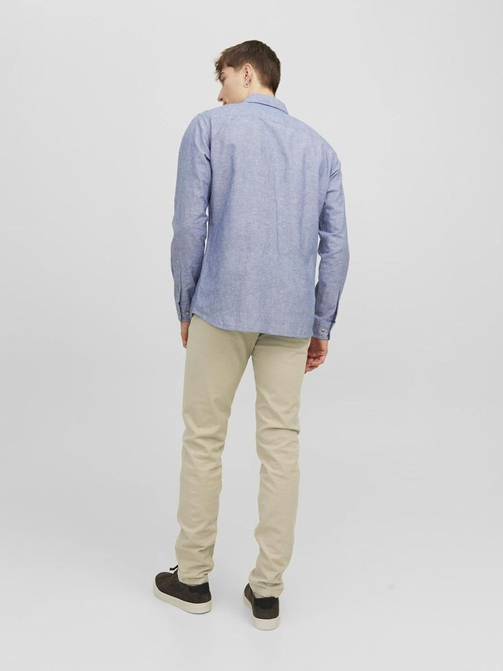 JACK &amp; JONES Herren Jpstmarco Fury Noos Male Chino Hose Slim Fit Chino Hose 32W / 34L Dune, 32W / 34