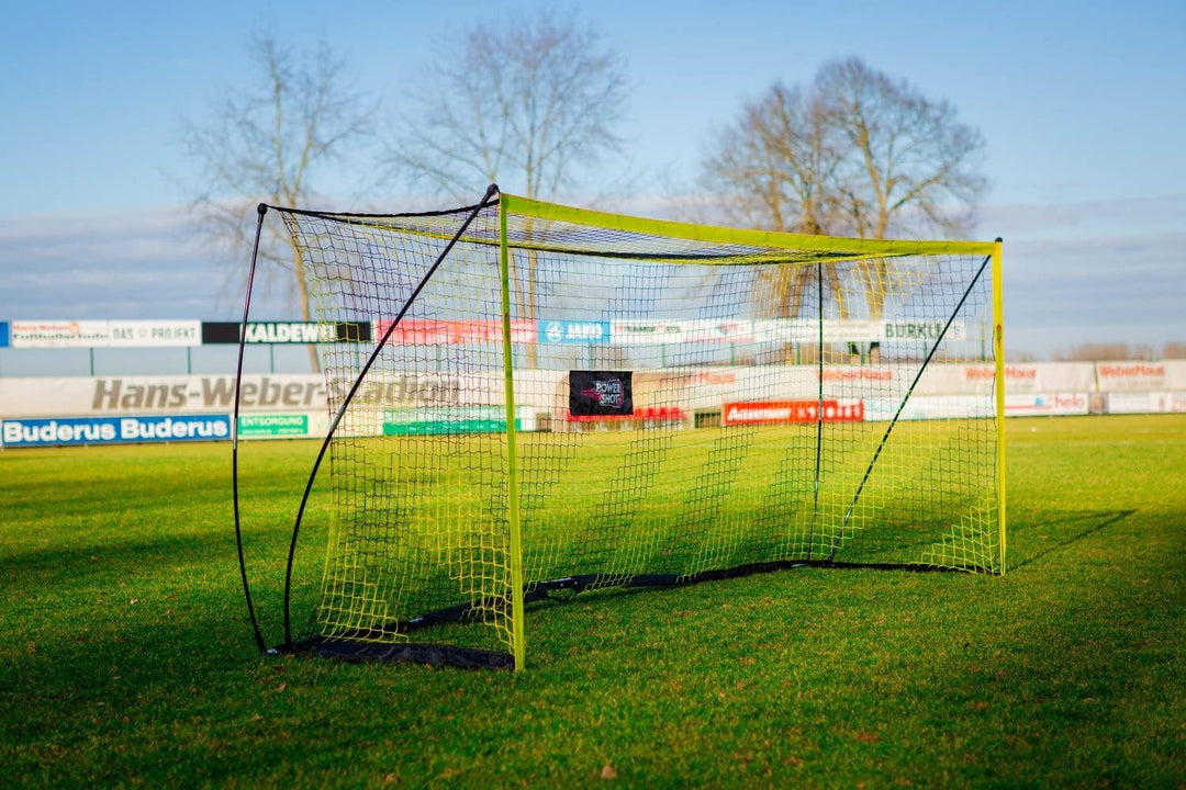 Fussballtor QuickFire® - UNUMKIPPBAR - 2min AUFBAUZEIT - 7 Grösse - Innovation von POWERSHOT® 4 x 1,