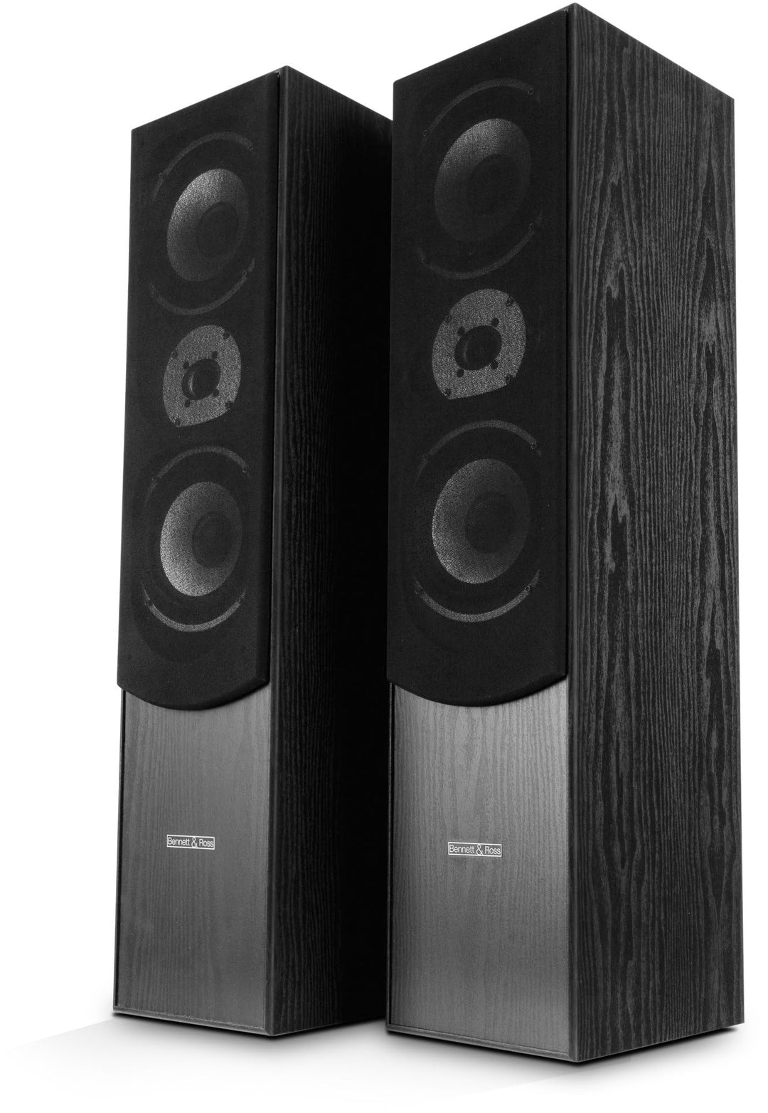 Bennett & Ross Radiant 3-Wege HiFi Standlautsprecher Paar (350W RMS, 6,5" Tieftöner, 6,5" Mitteltöne