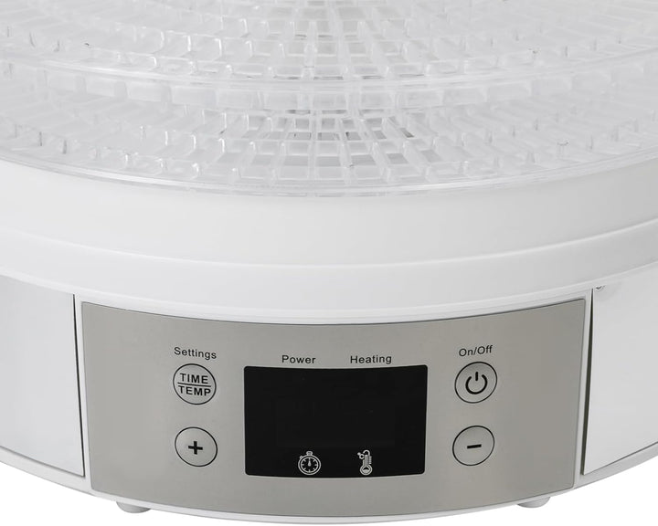 HarBin-Star Dürrautomaten, Food Dehydrator mit 5 stapelbaren und herausnehmbaren Tabletts, Einstellb