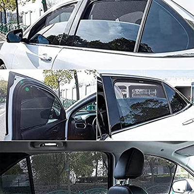 Auto Sonnenshutz für Volvo XC60 NE 2018-2023, Sonnenblende Sonnenschutz, Magnetische Seitenfenster A