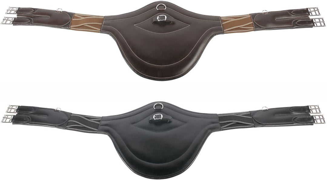 Harry's Horse Singel buikflap Deluxe, Farbe:schwarz, Grösse:115cm M schwarz, M schwarz