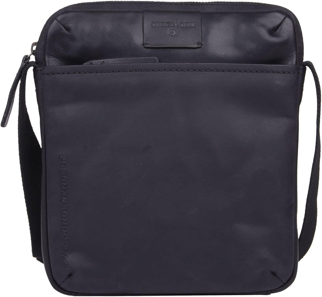 Strellson - brick lane marcus shoulderbag xsvz Schwarz 20X23X3 Farbe:schwarz / Material:polyester,le