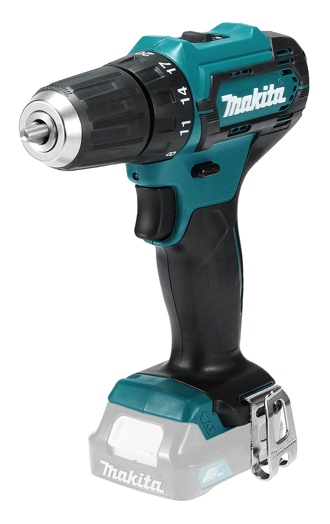 Makita DF333DZ Akku-Bohrschrauber 12 V max. (ohne Akku, ohne Ladegerät) Single Akku-Bohrschrauber, S