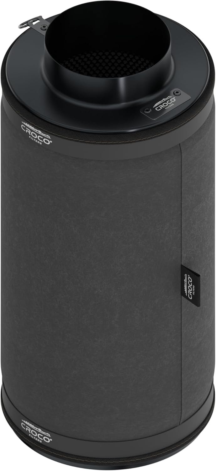 Croco - Aktivkohlefilter Grow - Kohlefilter für Growzelt - Growbox, Growzelt, Hydrokultur, Zuchtzelt