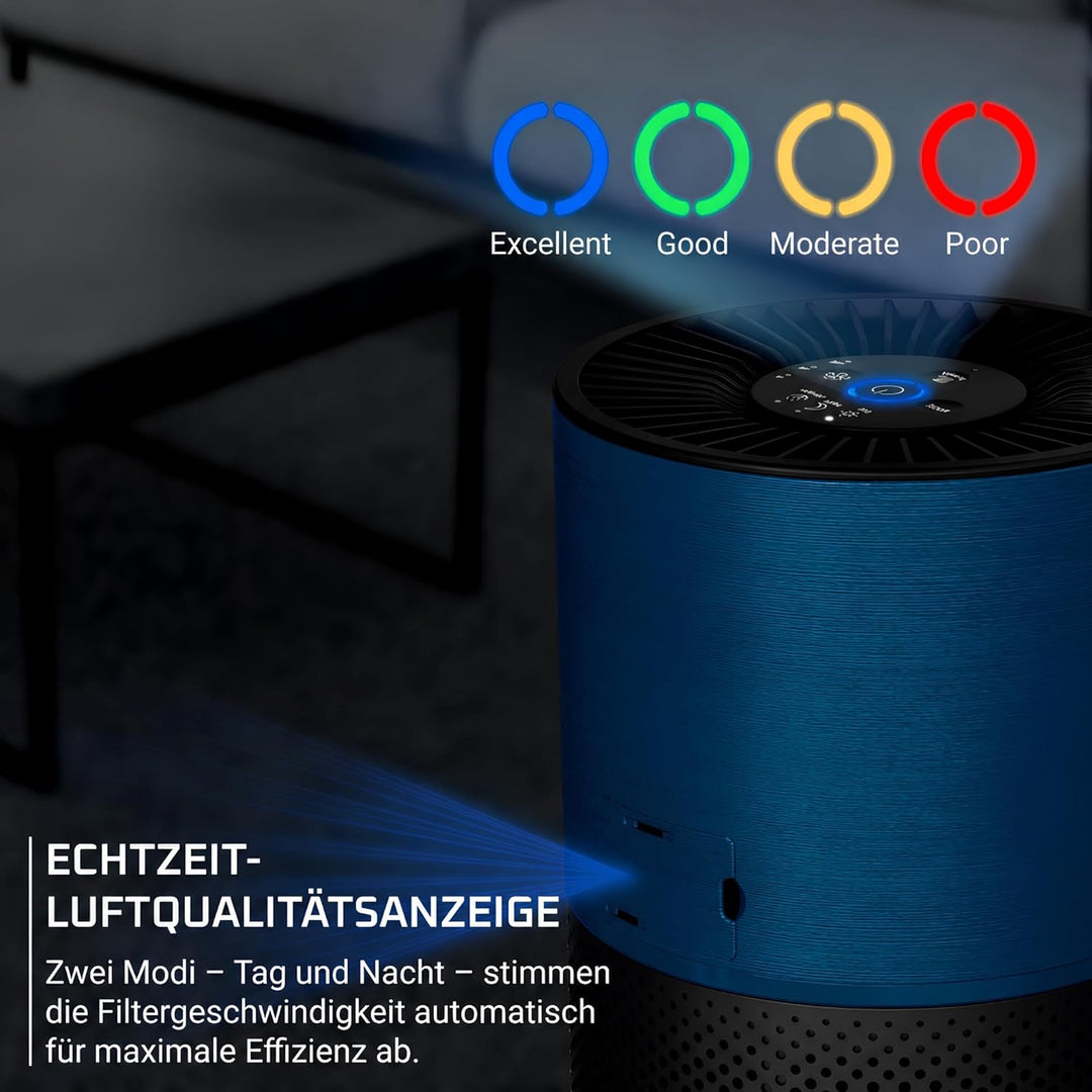 Rowenta Pure Air Compact Luftreiniger, für Zuhause, hocheffiziente Luftreinigung, bis 52 m², 3-in-1